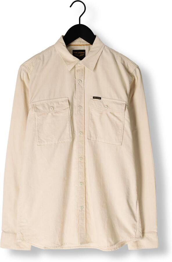 PME LEGEND Heren Overhemden Corduroy Shaved Square casual 2 Beige - Foto 3