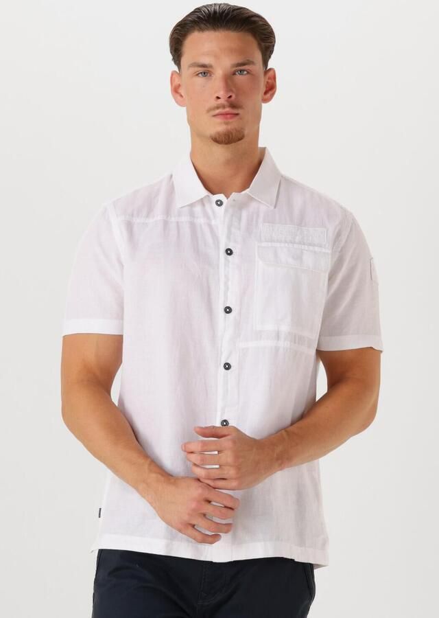 PME LEGEND Heren Overhemden Ctn linen Cargo Freedom Wit - Foto 4