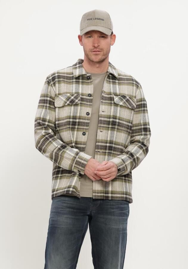 PME LEGEND Heren Overhemden Long Sleeve Shirt Brushed Yd Soft Check Multi