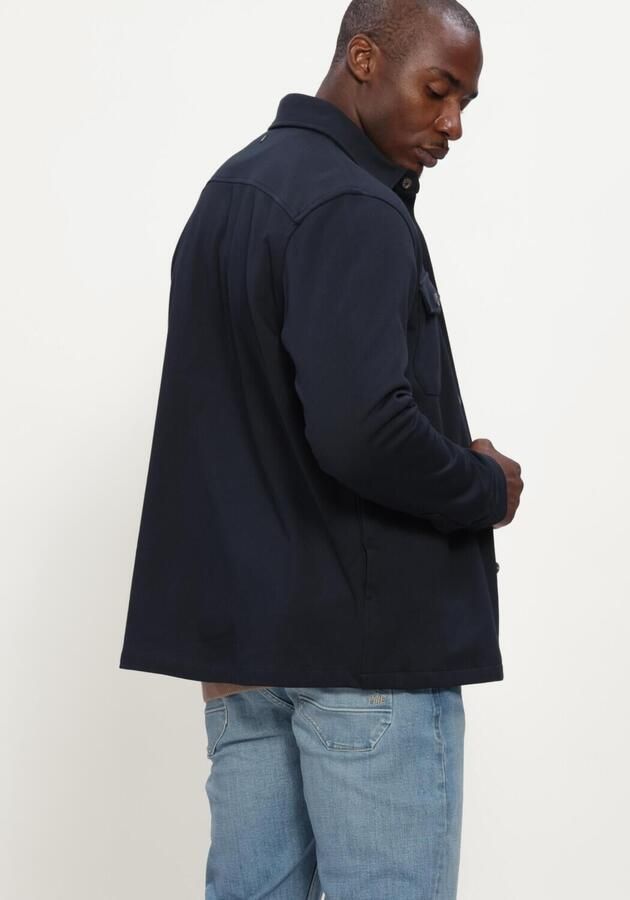 PME LEGEND Heren Overhemden Long Sleeve Shirt Comfort Heavy Twill Donkerblauw - Foto 3