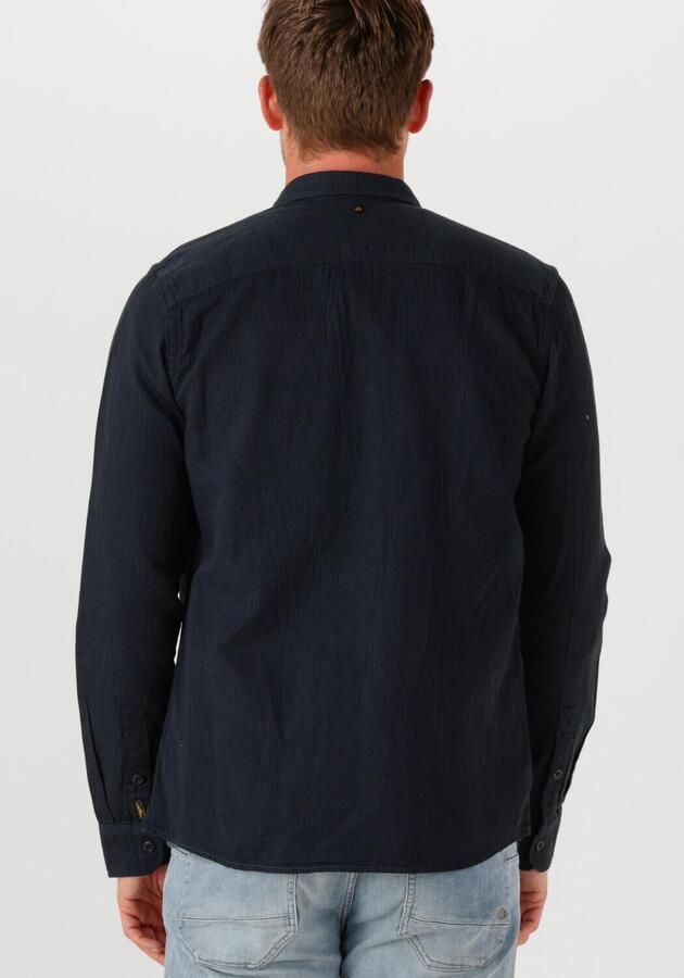 PME LEGEND Heren Overhemden Quilt Poplin Casual 2 Zwart