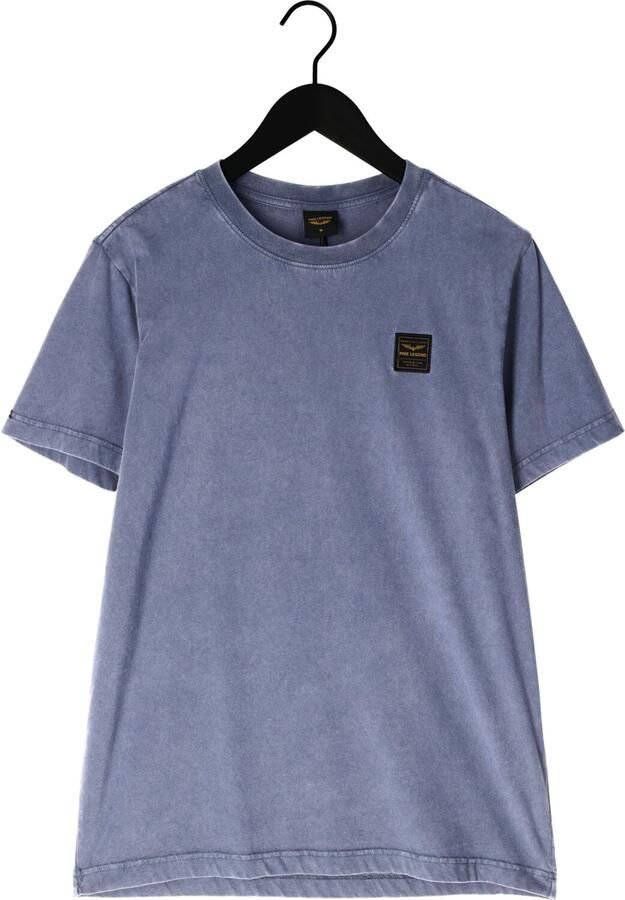PME LEGEND Heren Polo's & T-shirts Acid Wash + Garment Dye Blauw - Foto 3