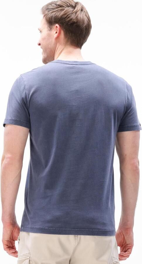PME LEGEND Heren Polo's & T-shirts Acid Wash + Garment Dye Blauw - Foto 4