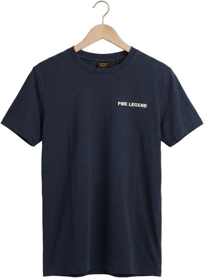PME LEGEND Heren Polo's & T-shirts Gd Spray Single Jersey Donkerblauw - Foto 2