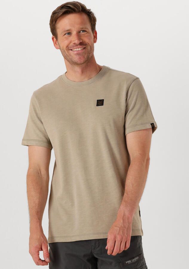 PME LEGEND Heren Polo's & T-shirts Heavy Slub Jersey Beige - Foto 4