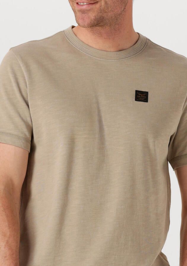 PME LEGEND Heren Polo's & T-shirts Heavy Slub Jersey Beige