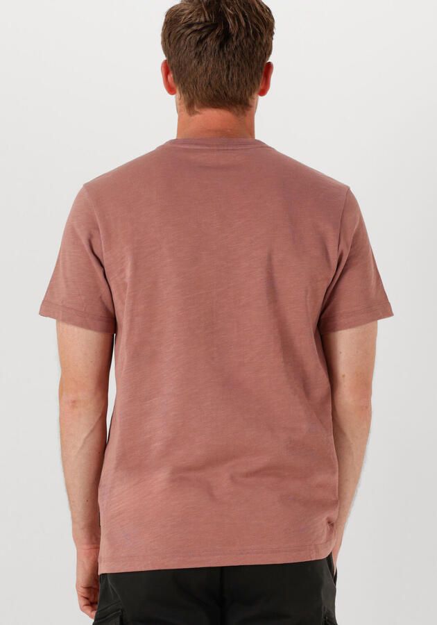 PME LEGEND Heren Polo's & T-shirts Heavy Slub Jersey Roze