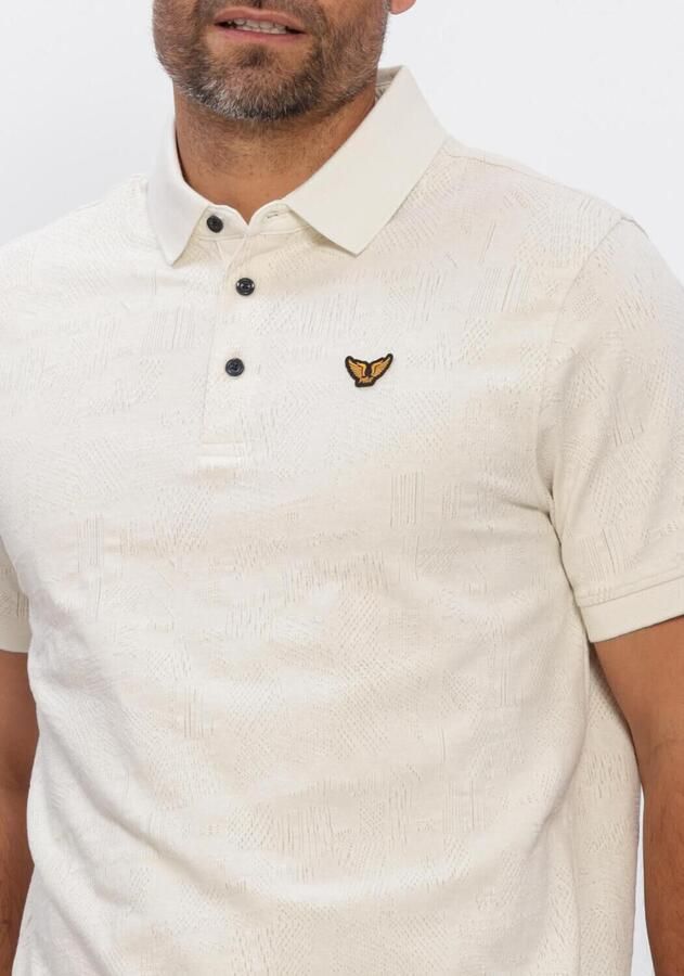 PME LEGEND Heren Polo's & T-shirts Jacquard Jersey Ecru - Foto 3