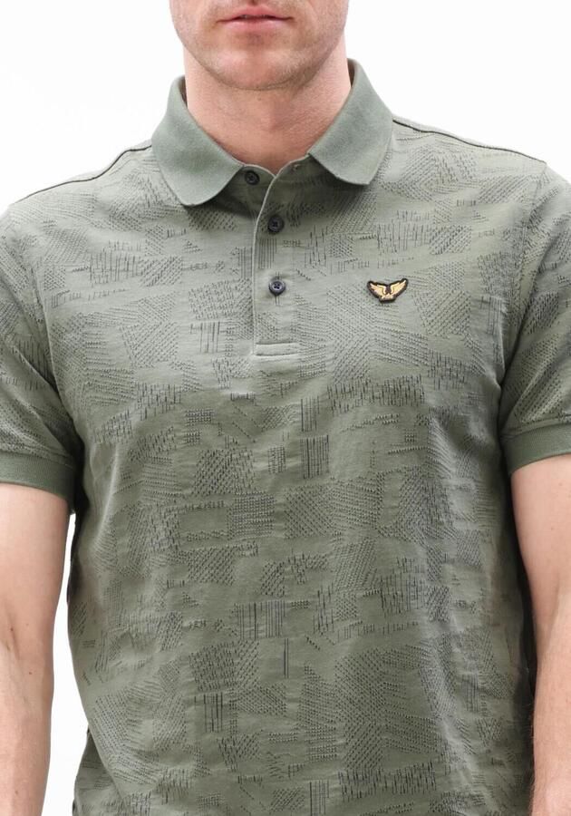PME LEGEND Heren Polo's & T-shirts Jacquard Jersey Khaki - Foto 3