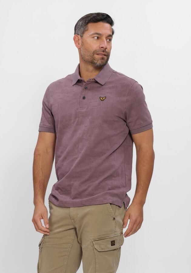 PME LEGEND Heren Polo's & T-shirts Jacquard Jersey Lila