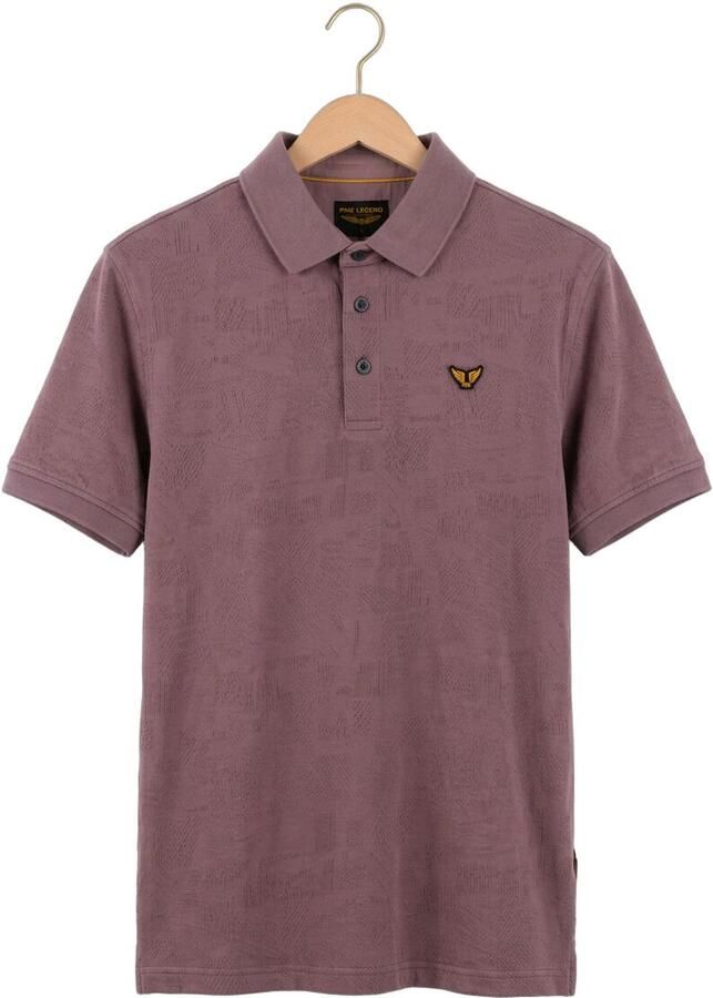 PME LEGEND Heren Polo's & T-shirts Jacquard Jersey Lila - Foto 2