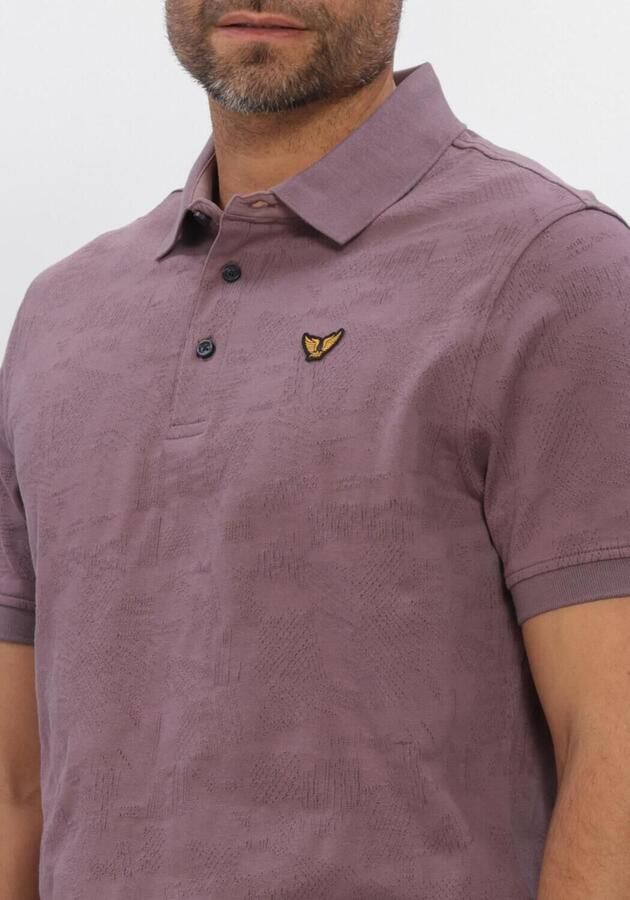 PME LEGEND Heren Polo's & T-shirts Jacquard Jersey Lila - Foto 4