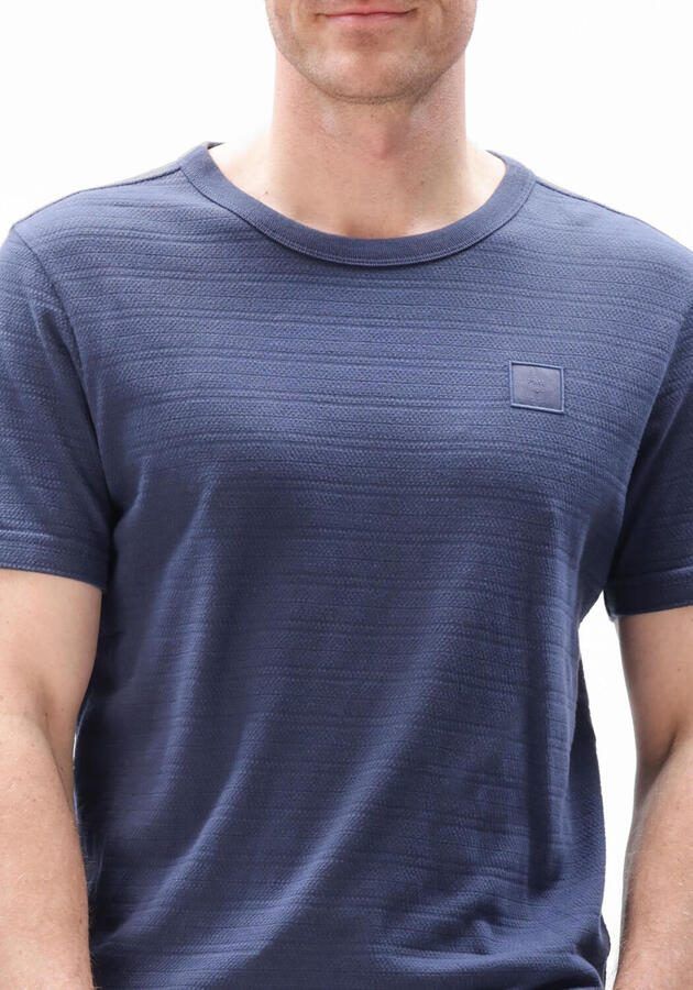 PME LEGEND Heren Polo's & T-shirts Jacquard Striped Donkerblauw - Foto 2