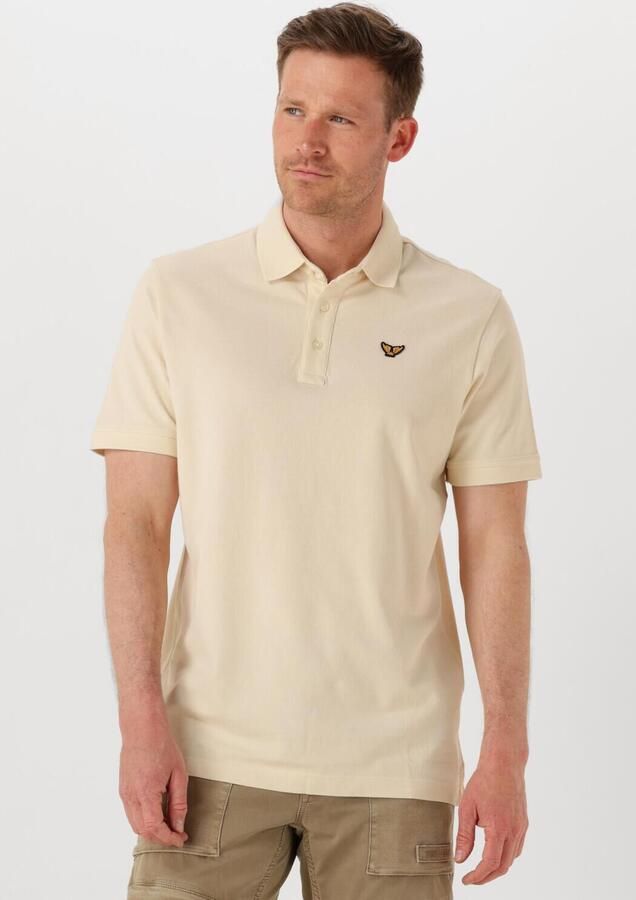 PME LEGEND Heren Polo's & T-shirts Pique Garment Dye Beige - Foto 4