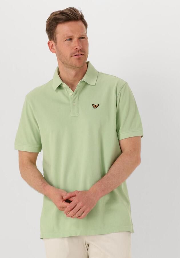 PME LEGEND Heren Polo's & T-shirts Pique Garment Dye Groen - Foto 4