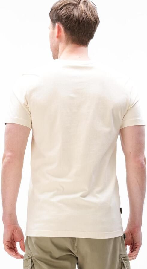PME LEGEND Heren Polo's & T-shirts Play Heavy Jersey Pocket Creme - Foto 4
