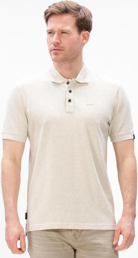 PME LEGEND Heren Polo's & T-shirts Popcorn Jersey Creme