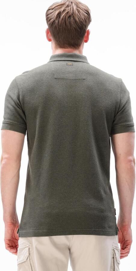 PME LEGEND Heren Polo's & T-shirts Popcorn Jersey Donkergroen - Foto 4