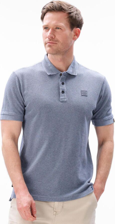PME LEGEND Heren Polo's & T-shirts Popcorn Jersey Lichtblauw