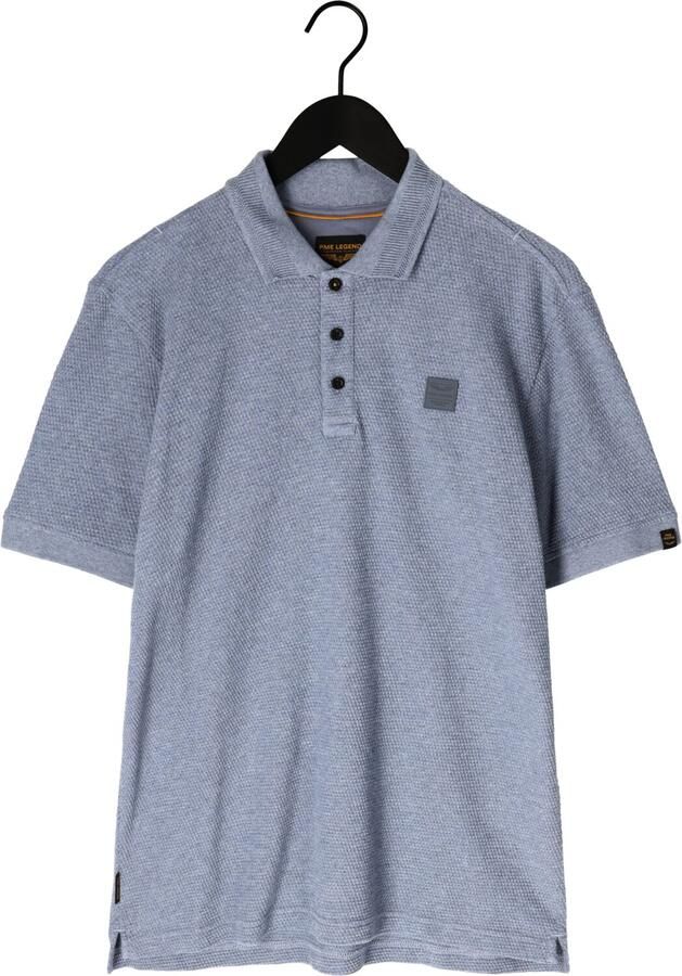 PME LEGEND Heren Polo's & T-shirts Popcorn Jersey Lichtblauw - Foto 3