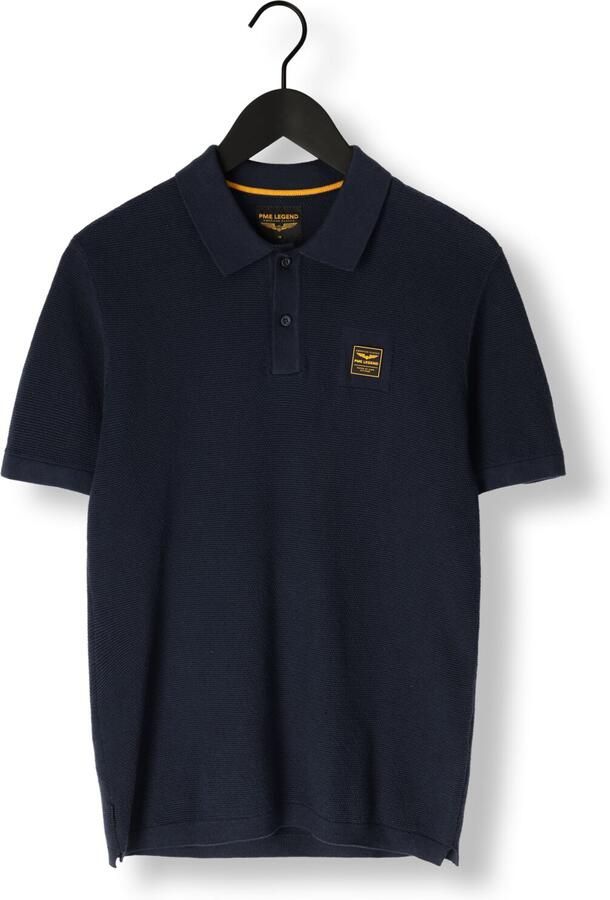 PME LEGEND Heren Polo's & T-shirts Short Sleeve Polo Cotton Blauw - Foto 3