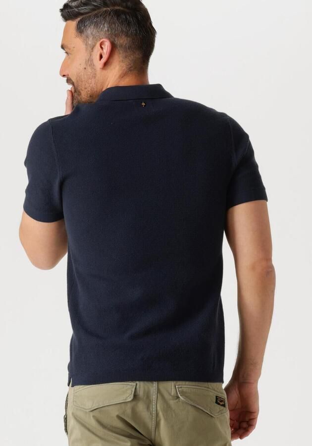 PME LEGEND Heren Polo's & T-shirts Short Sleeve Polo Cotton Blauw