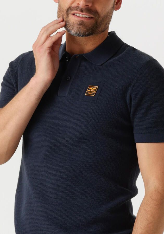 PME LEGEND Heren Polo's & T-shirts Short Sleeve Polo Cotton Blauw - Foto 2
