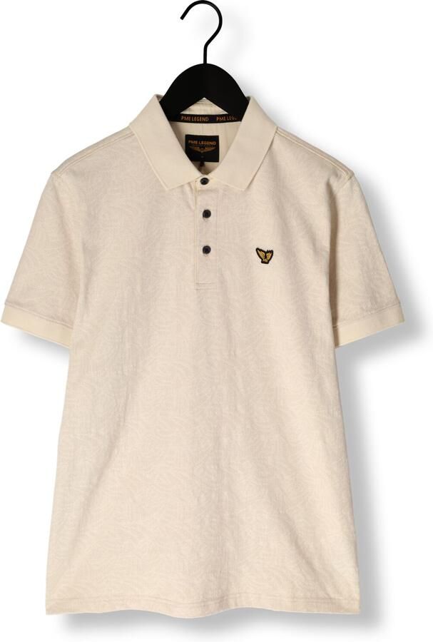 PME LEGEND Heren Polo's & T-shirts Short Sleeve Polo Jacquard Jersey Beige - Foto 2