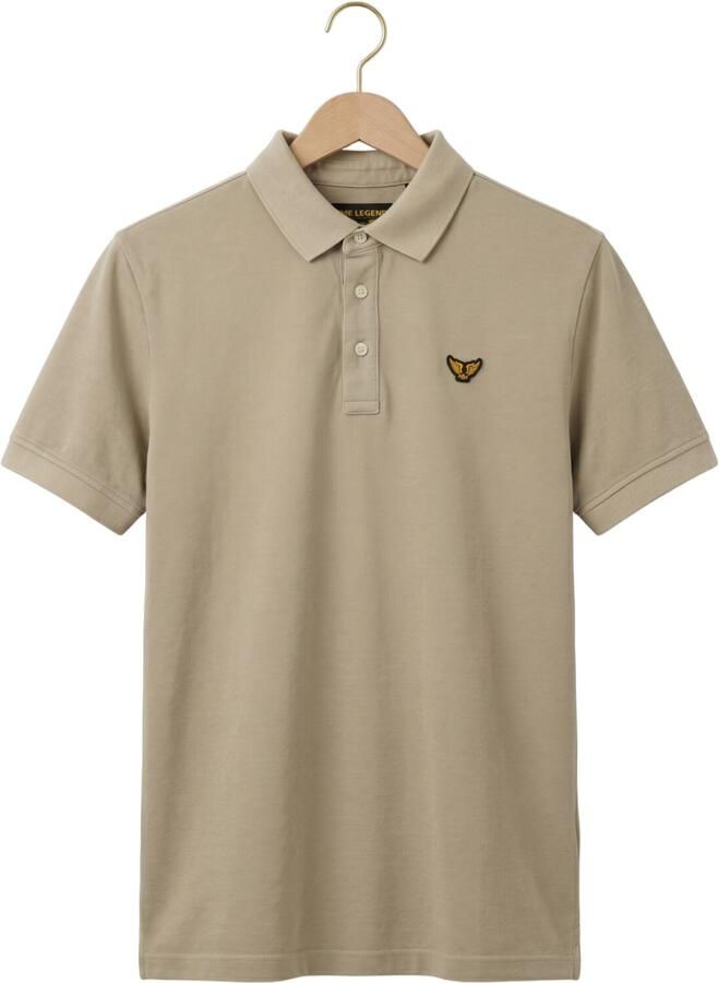 PME LEGEND Heren Polo's & T-shirts Short Sleeve Polo Pique Garment Dyed Tailwing Beige - Foto 2