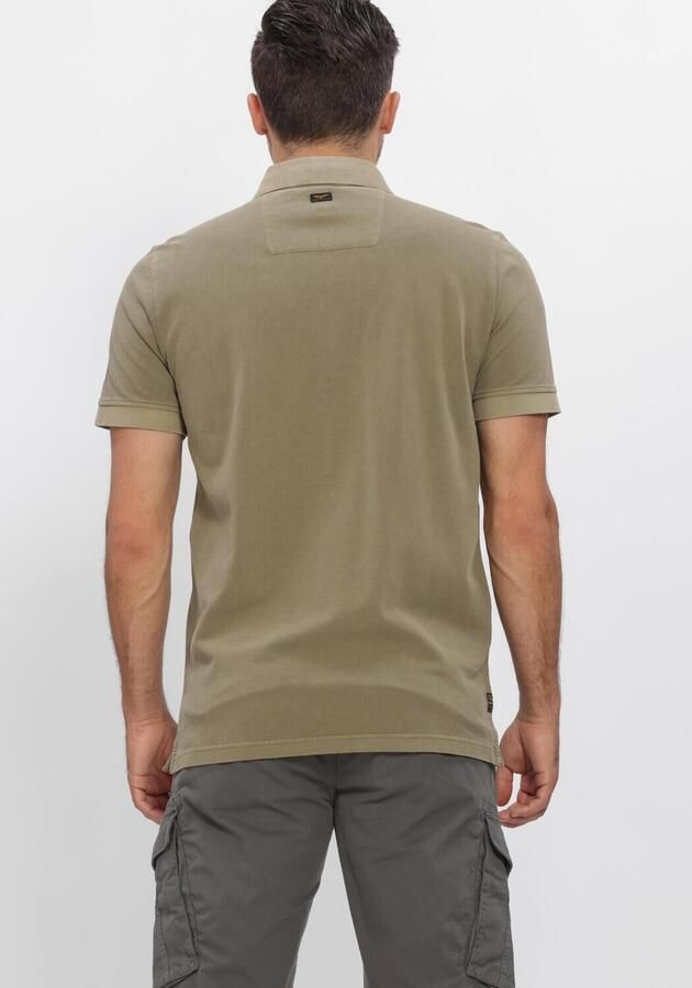 PME LEGEND Heren Polo's & T-shirts Short Sleeve Polo Pique Garment Dyed Tailwing Khaki - Foto 3