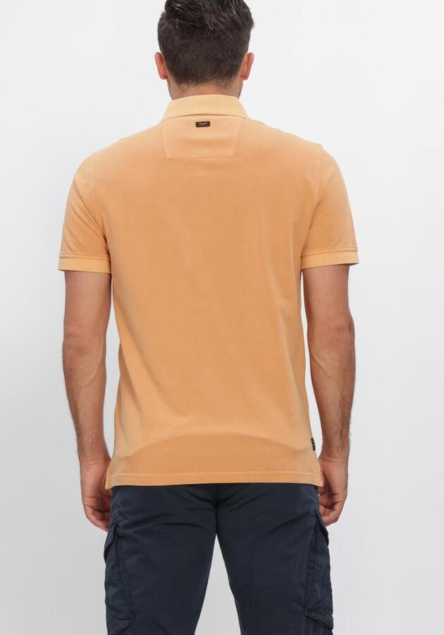 PME LEGEND Heren Polo's & T-shirts Short Sleeve Polo Pique Garment Dyed Tailwing Oranje - Foto 2