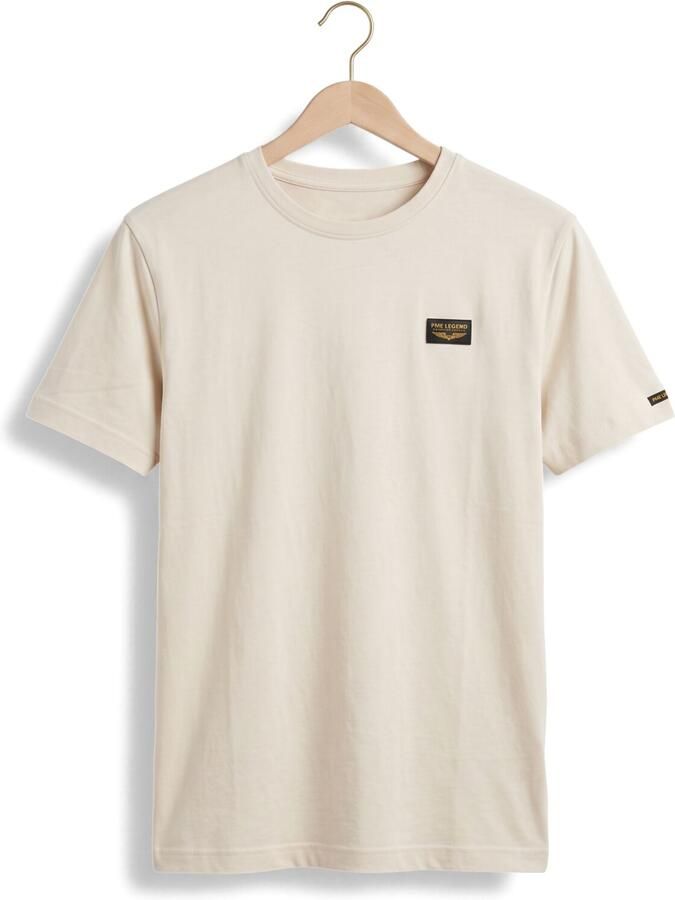 PME LEGEND Heren Polo's & T-shirts Short Sleeve R-neck American Classic Ecru - Foto 2