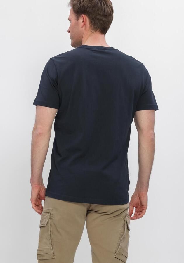 PME LEGEND Heren Polo's & T-shirts Short Sleeve R-neck Big Art Package Donkerblauw - Foto 3