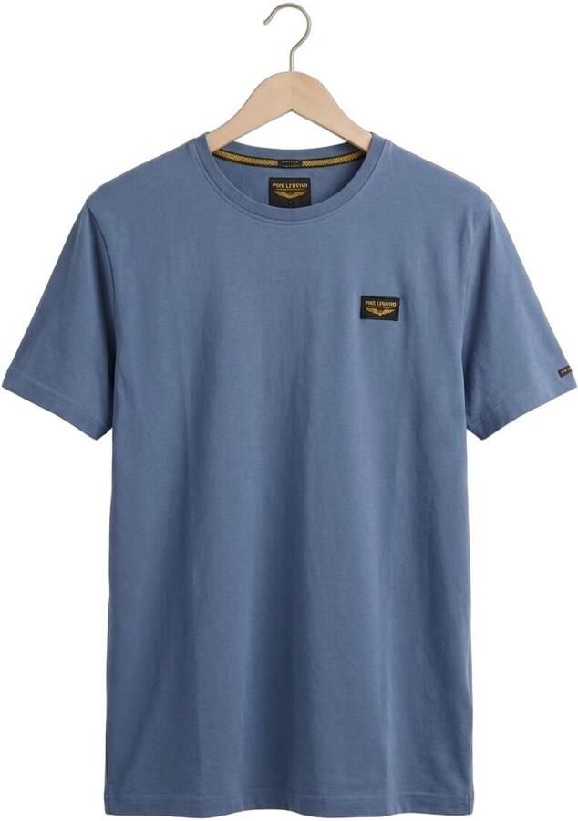 PME LEGEND Heren Polo's & T-shirts Short Sleeve R-neck Guyver Tee Blauw - Foto 2