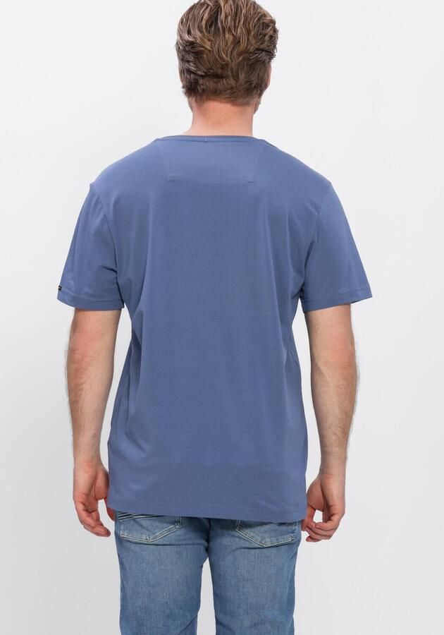 PME LEGEND Heren Polo's & T-shirts Short Sleeve R-neck Guyver Tee Blauw - Foto 3