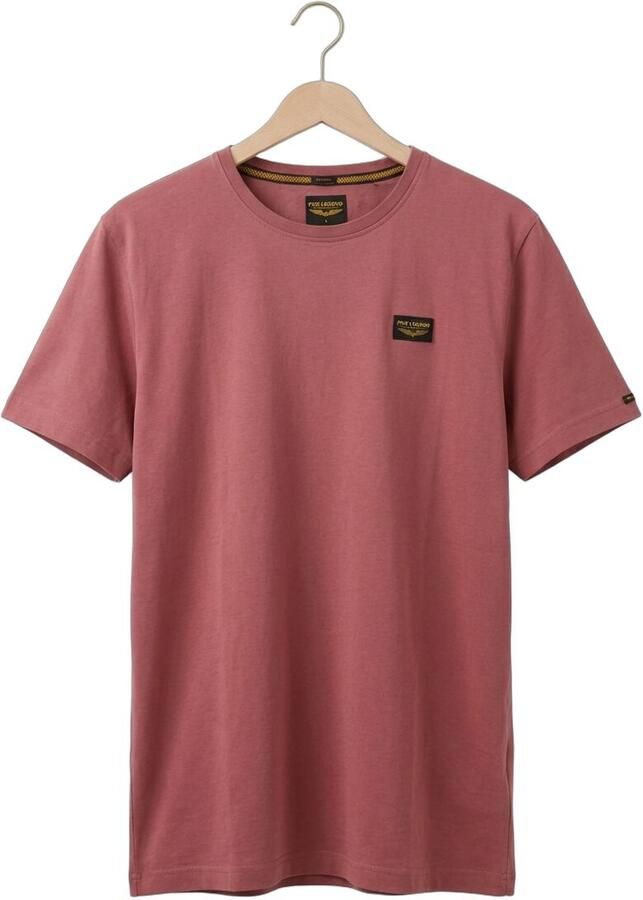 PME LEGEND Heren Polo's & T-shirts Short Sleeve R-neck Guyver Tee Bordeaux - Foto 2
