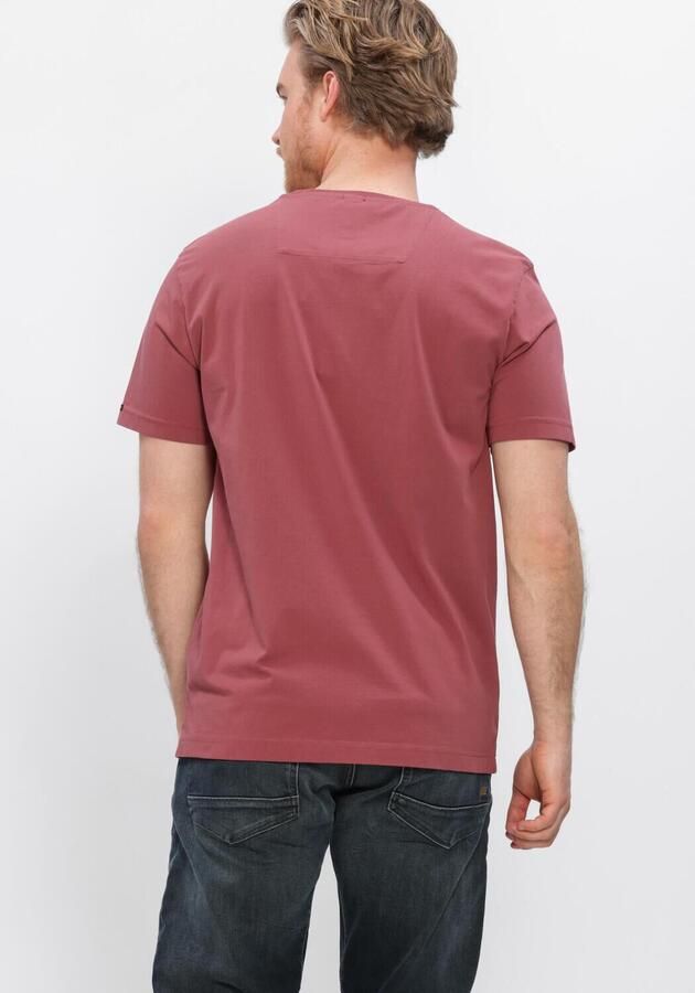 PME LEGEND Heren Polo's & T-shirts Short Sleeve R-neck Guyver Tee Bordeaux - Foto 3