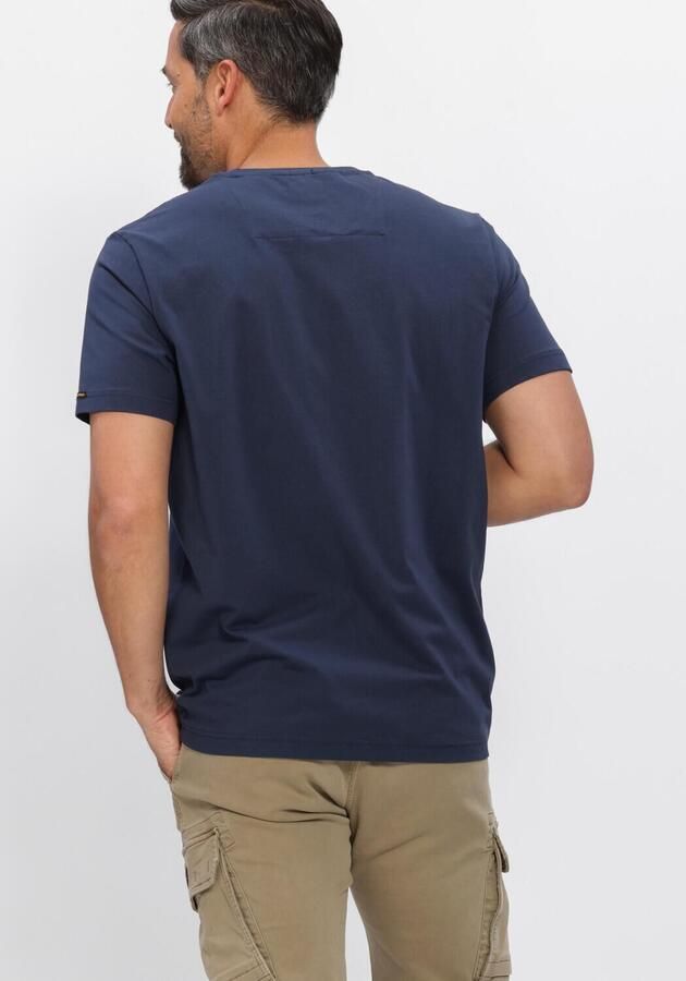 PME LEGEND Heren Polo's & T-shirts Short Sleeve R-neck Guyver Tee Donkerblauw - Foto 3