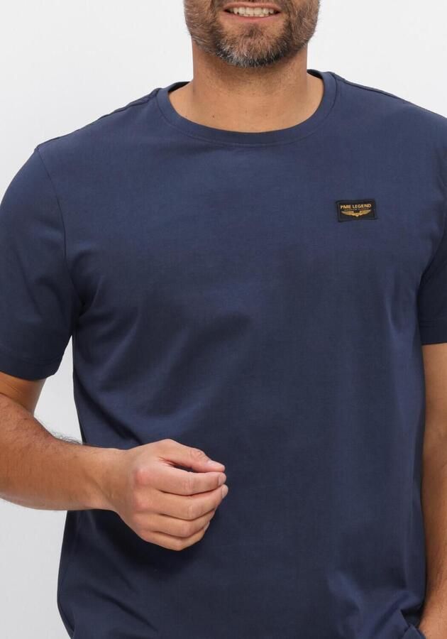 PME LEGEND Heren Polo's & T-shirts Short Sleeve R-neck Guyver Tee Donkerblauw - Foto 4