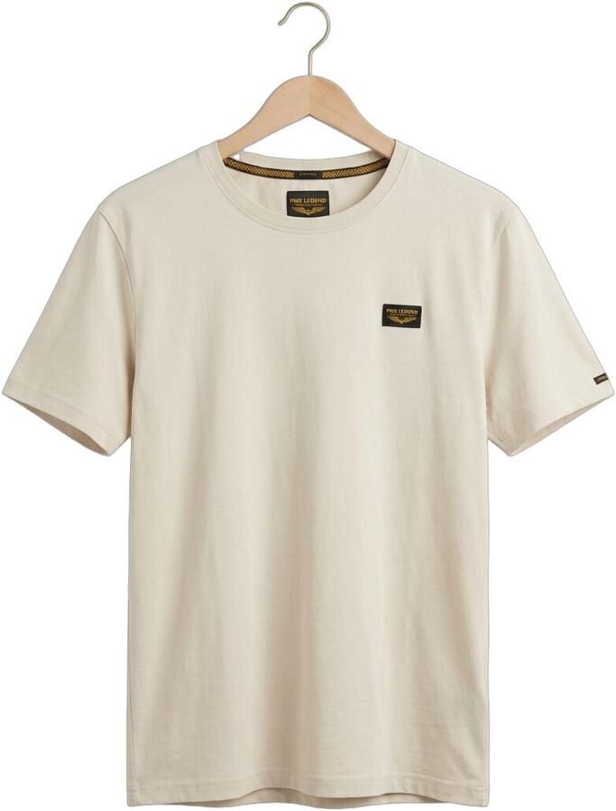 PME LEGEND Heren Polo's & T-shirts Short Sleeve R-neck Guyver Tee Ecru - Foto 2