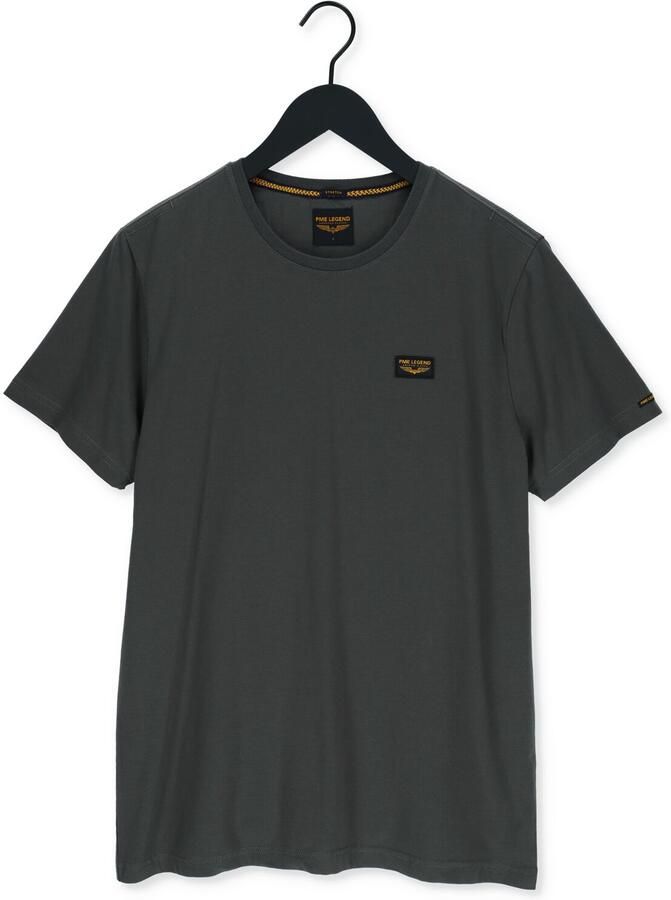 PME LEGEND Heren Polo's & T-shirts Short Sleeve R-neck Guyver Tee Grijs