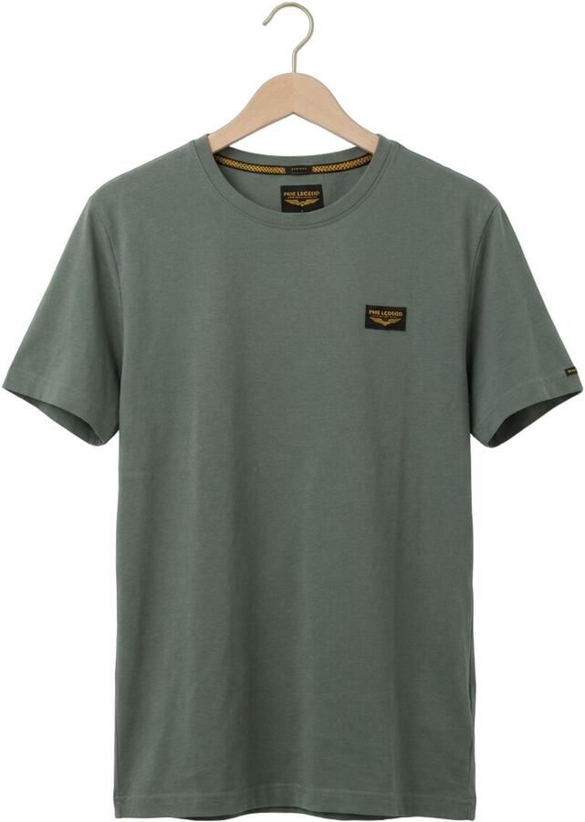 PME LEGEND Heren Polo's & T-shirts Short Sleeve R-neck Guyver Tee Khaki - Foto 2
