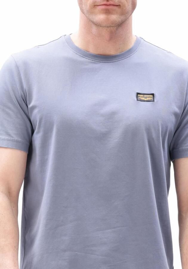 PME LEGEND Heren Polo's & T-shirts Short Sleeve R-neck Guyver Tee Lichtblauw - Foto 3