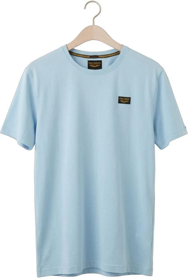PME LEGEND Heren Polo's & T-shirts Short Sleeve R-neck Guyver Tee Lichtblauw - Foto 4
