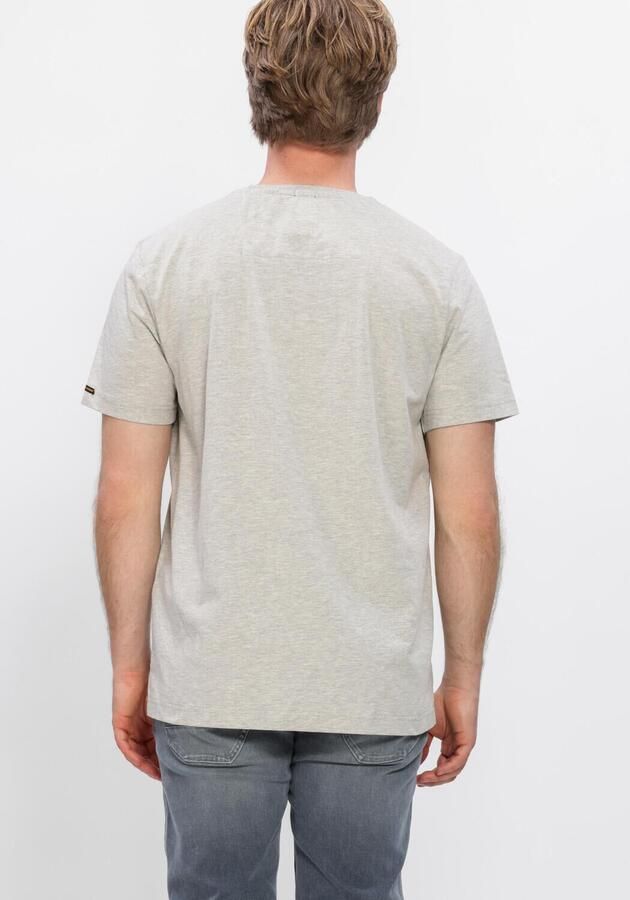 PME LEGEND Heren Polo's & T-shirts Short Sleeve R-neck Guyver Tee Lichtgrijs - Foto 3