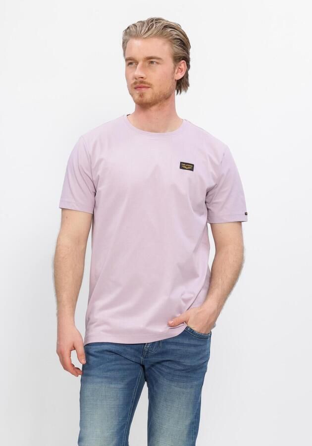 PME LEGEND Heren Polo's & T-shirts Short Sleeve R-neck Guyver Tee Lila