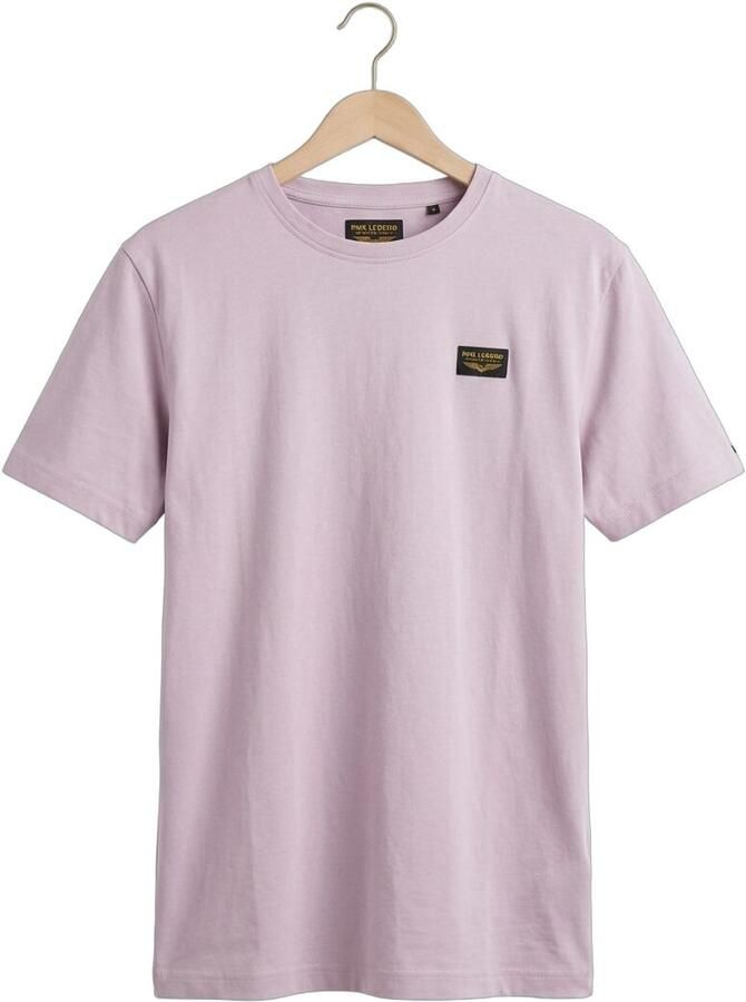 PME LEGEND Heren Polo's & T-shirts Short Sleeve R-neck Guyver Tee Lila - Foto 2