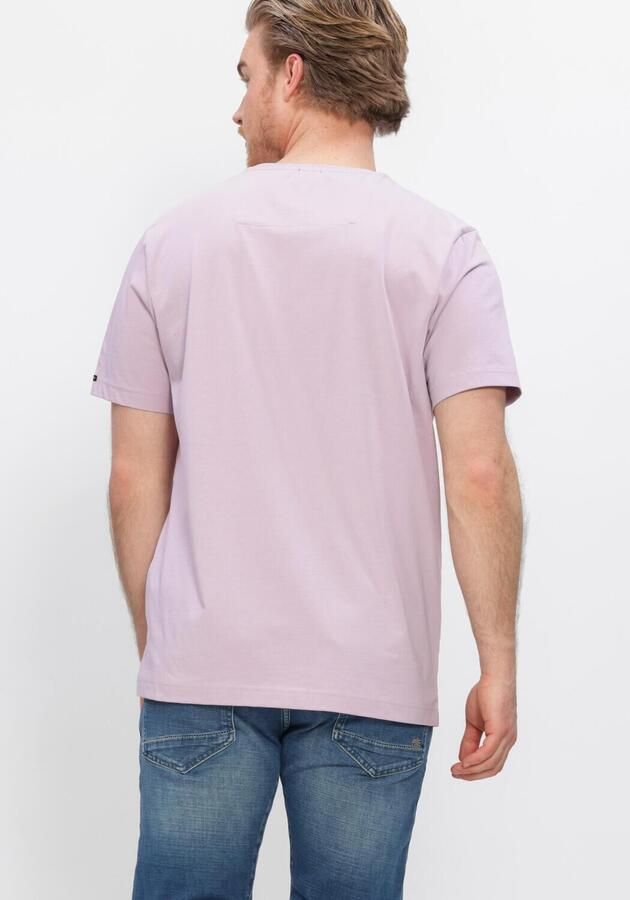 PME LEGEND Heren Polo's & T-shirts Short Sleeve R-neck Guyver Tee Lila - Foto 3