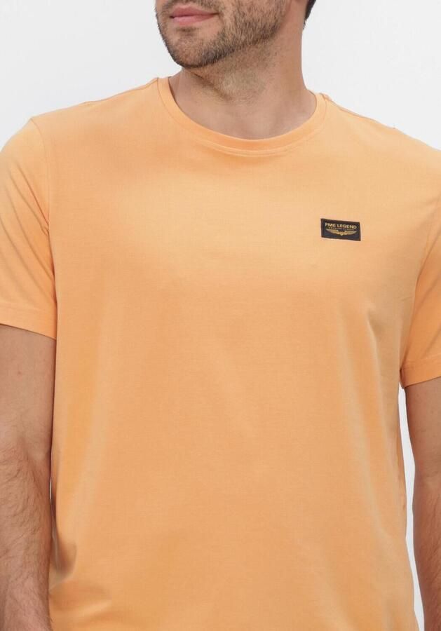 PME LEGEND Heren Polo's & T-shirts Short Sleeve R-neck Guyver Tee Perzik - Foto 4