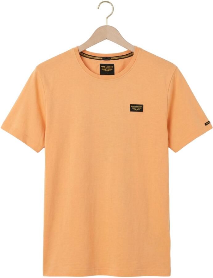 PME LEGEND Heren Polo's & T-shirts Short Sleeve R-neck Guyver Tee Perzik - Foto 2